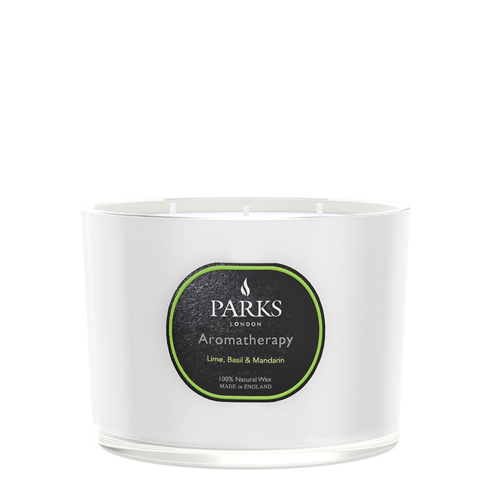 Parks Aromatherapy Lime, Basil & Mandarin Candle 350g