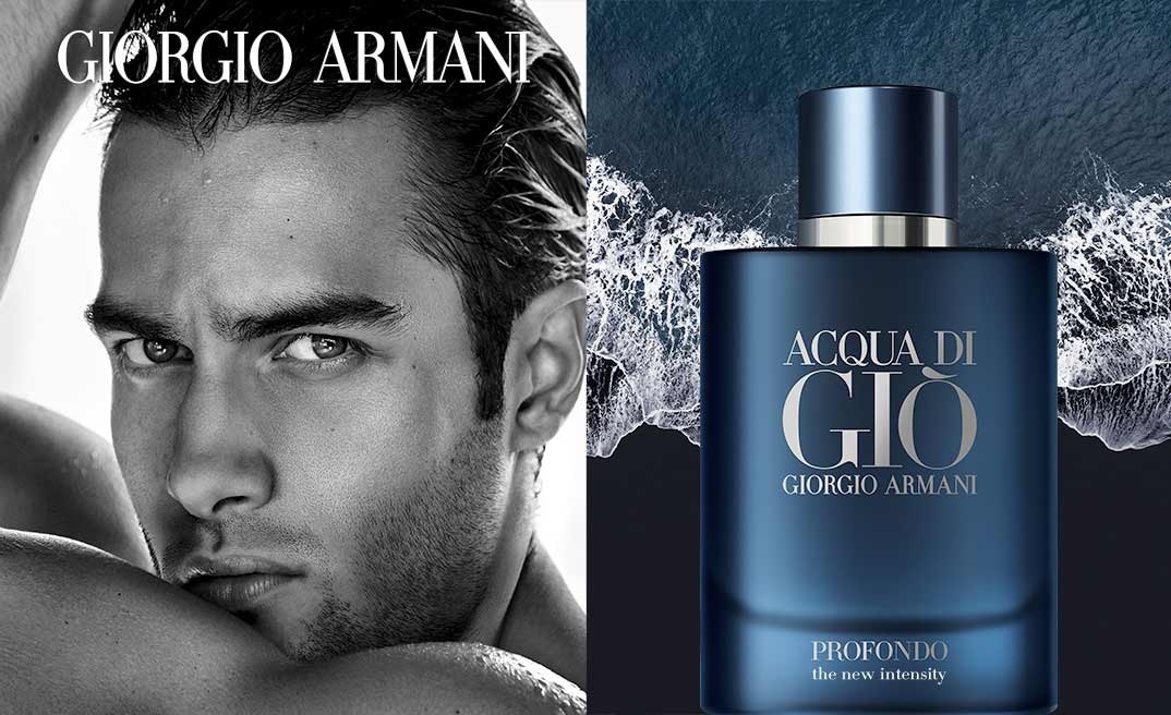 new men's armani fragrance