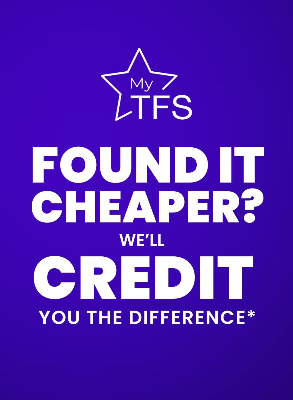 MyTFS Membership Price Promise banner