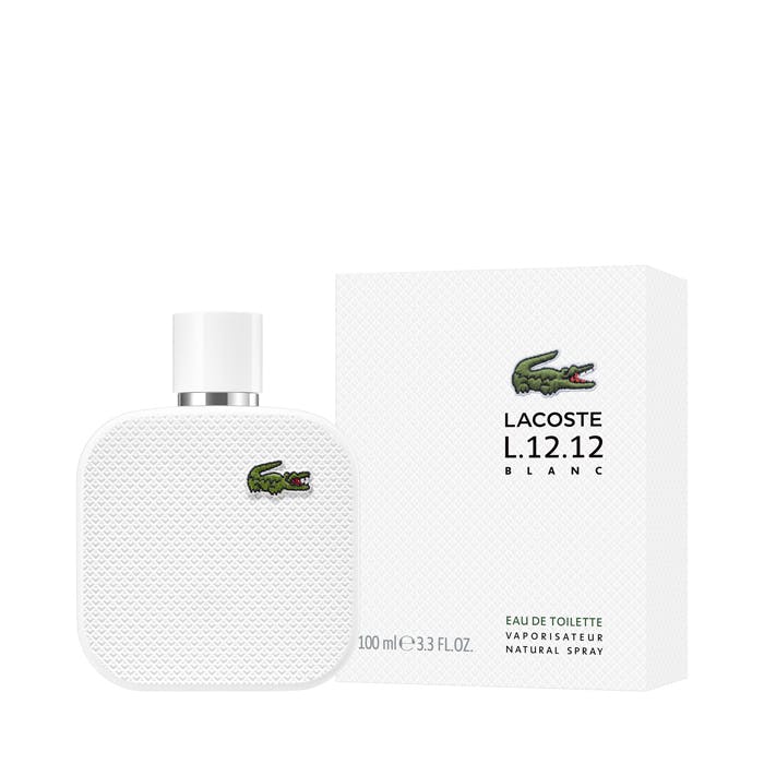 Lacoste men's deals cologne white bottle