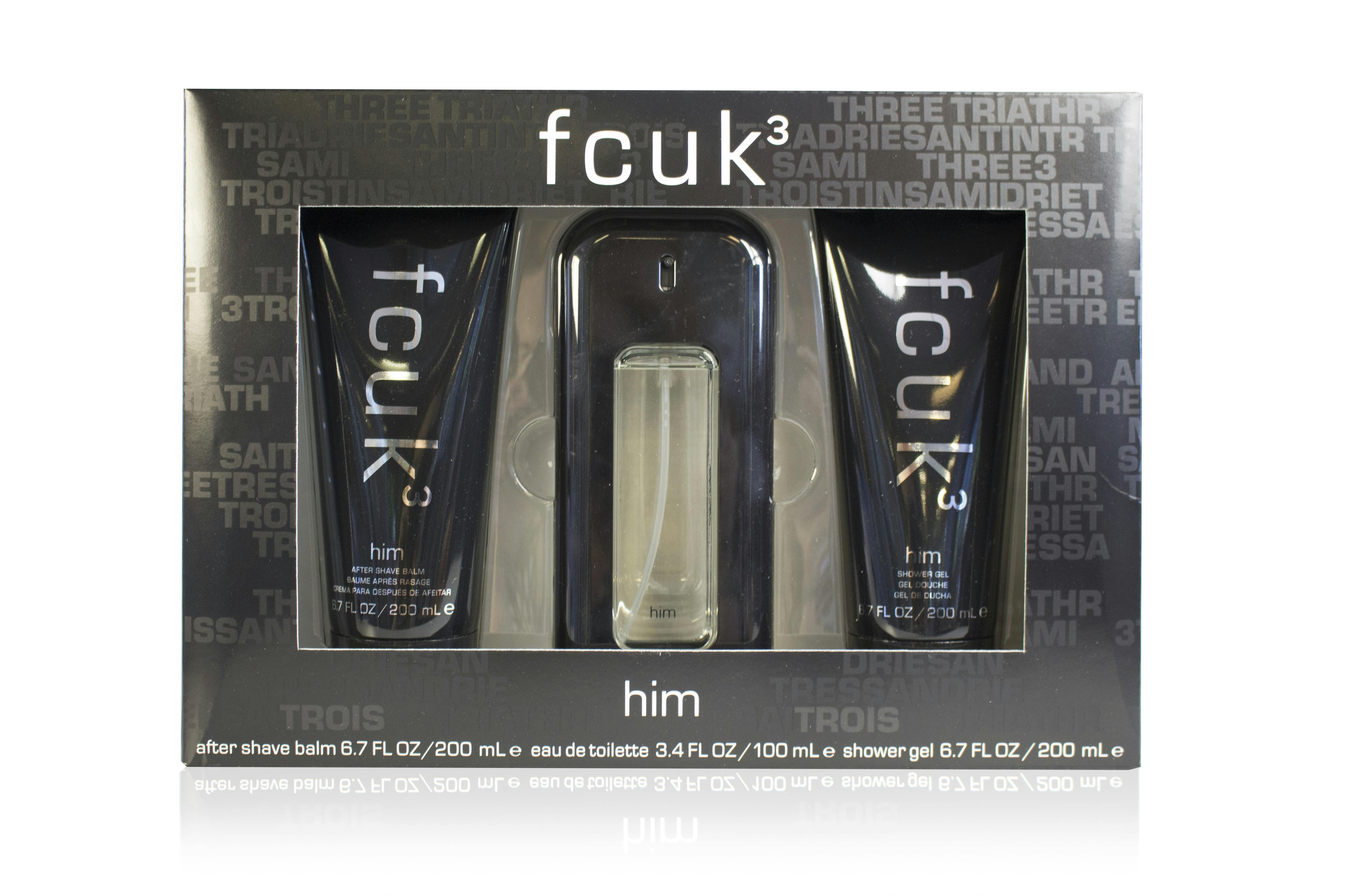 Fcuk 3 piece online gift set