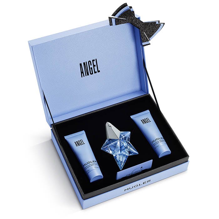 Mugler Angel Perfume 25ml Refillable Edp Xmas 16 Gift Set The