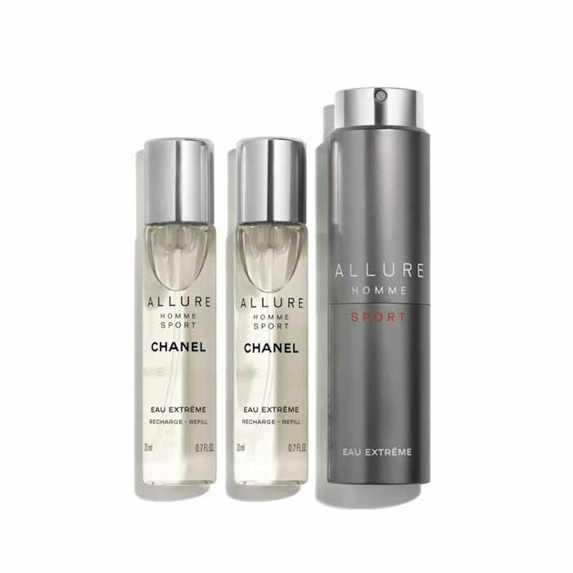 CHANEL Atomiser with 3 20ml refills