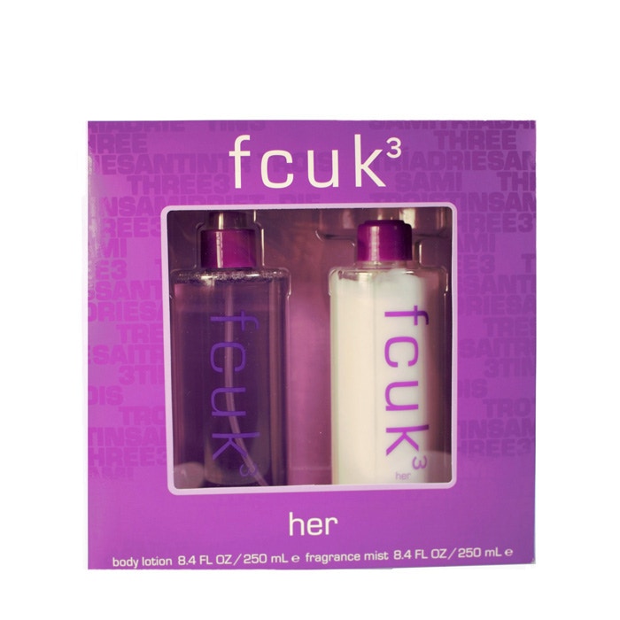 French Connection UK Fcuk 3 Body Mist 250ml Gift Set