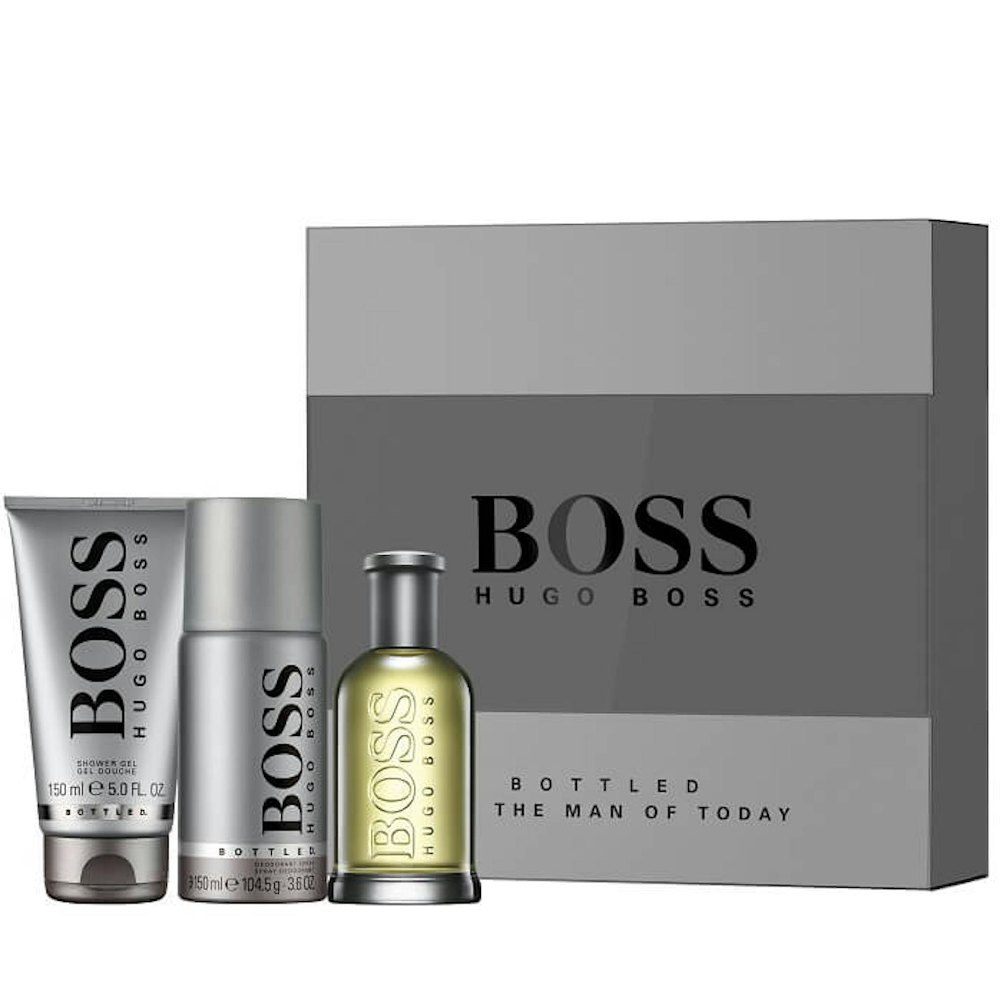 HUGO BOSS Eau De Toilette 100ml Gift Set | The Fragrance Shop