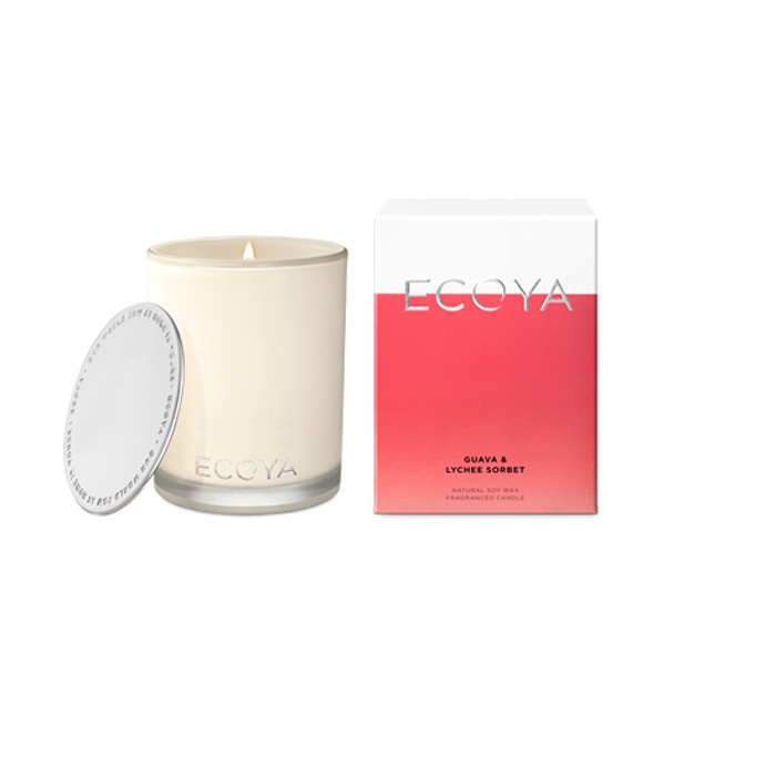 Ecoya Guava & Lychee Candle 400gm Candle
