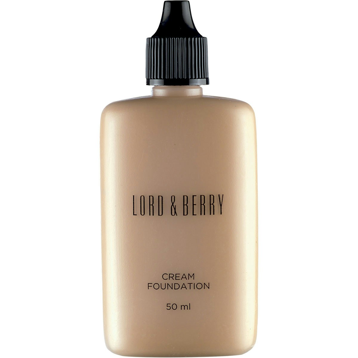 Lord & Berry Face Cream Foundation 50g Honey