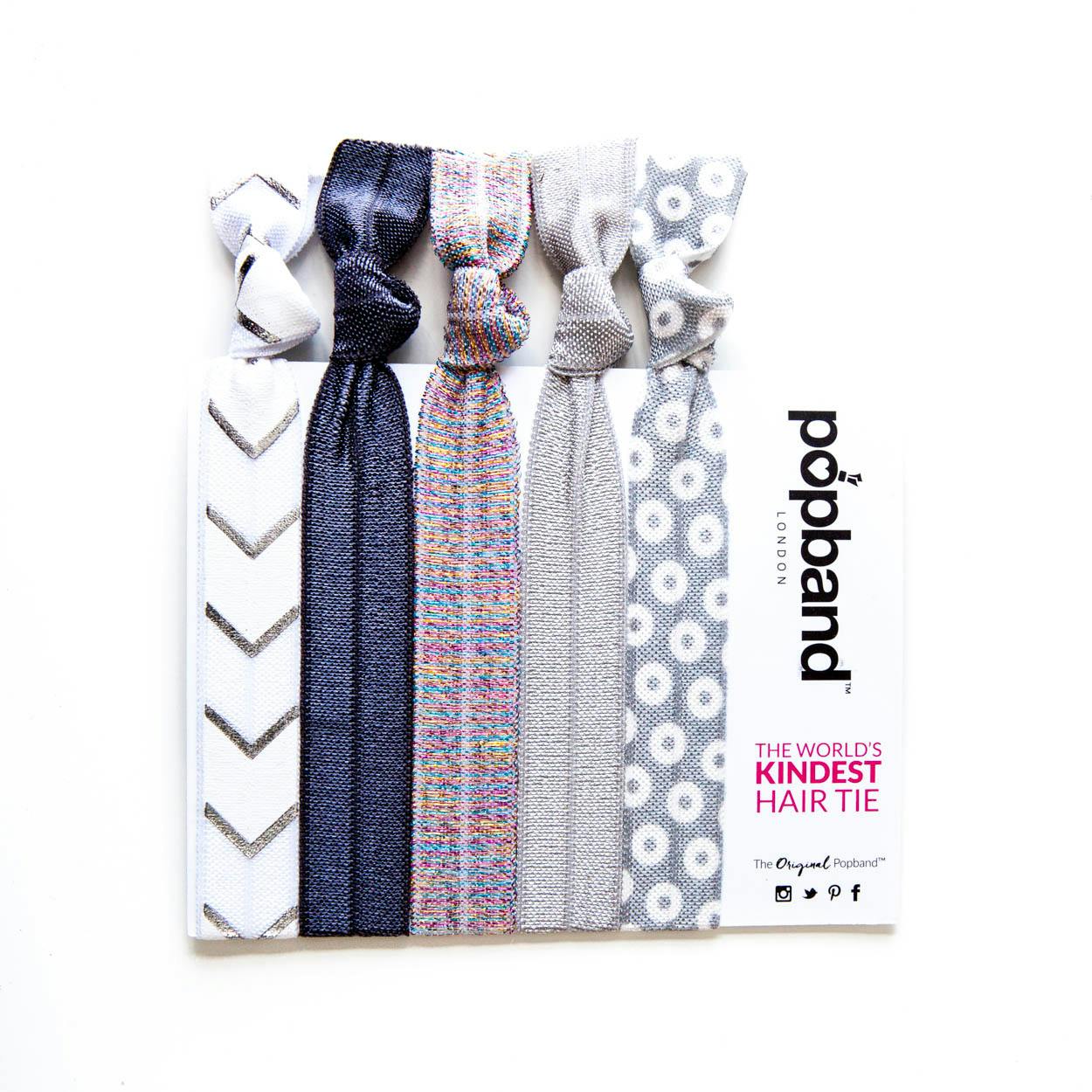 Popband London Popband London Polo Hair Ties Multi Pack