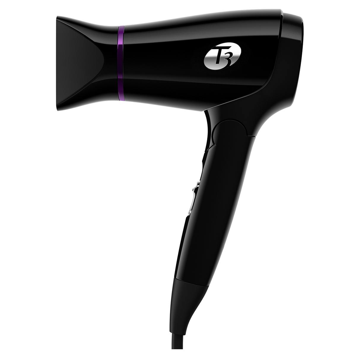 High quality T3 Featherweight Professional Ionic Tourmaline Hair Dryer White and Black