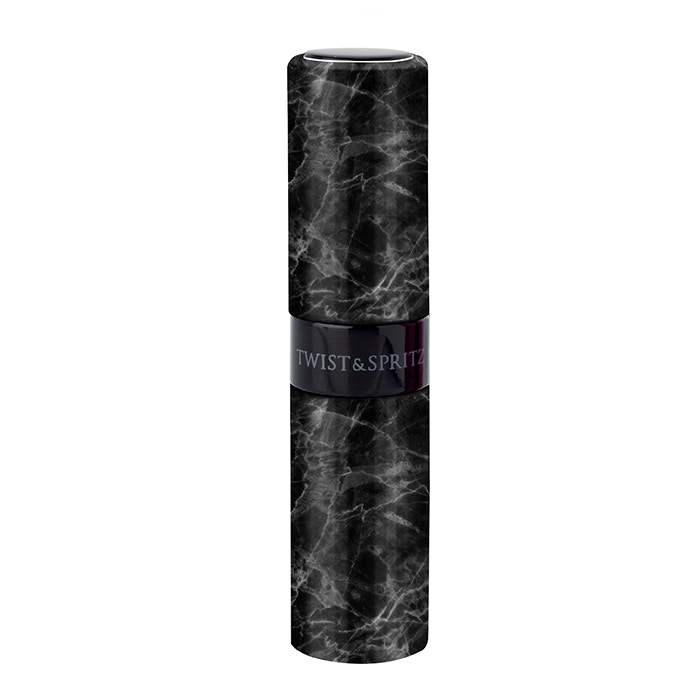Twist & Spritz Black Marble Atomiser 8ml Refillable Spray