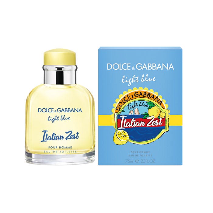 Dolce gabbana italian store zest cologne