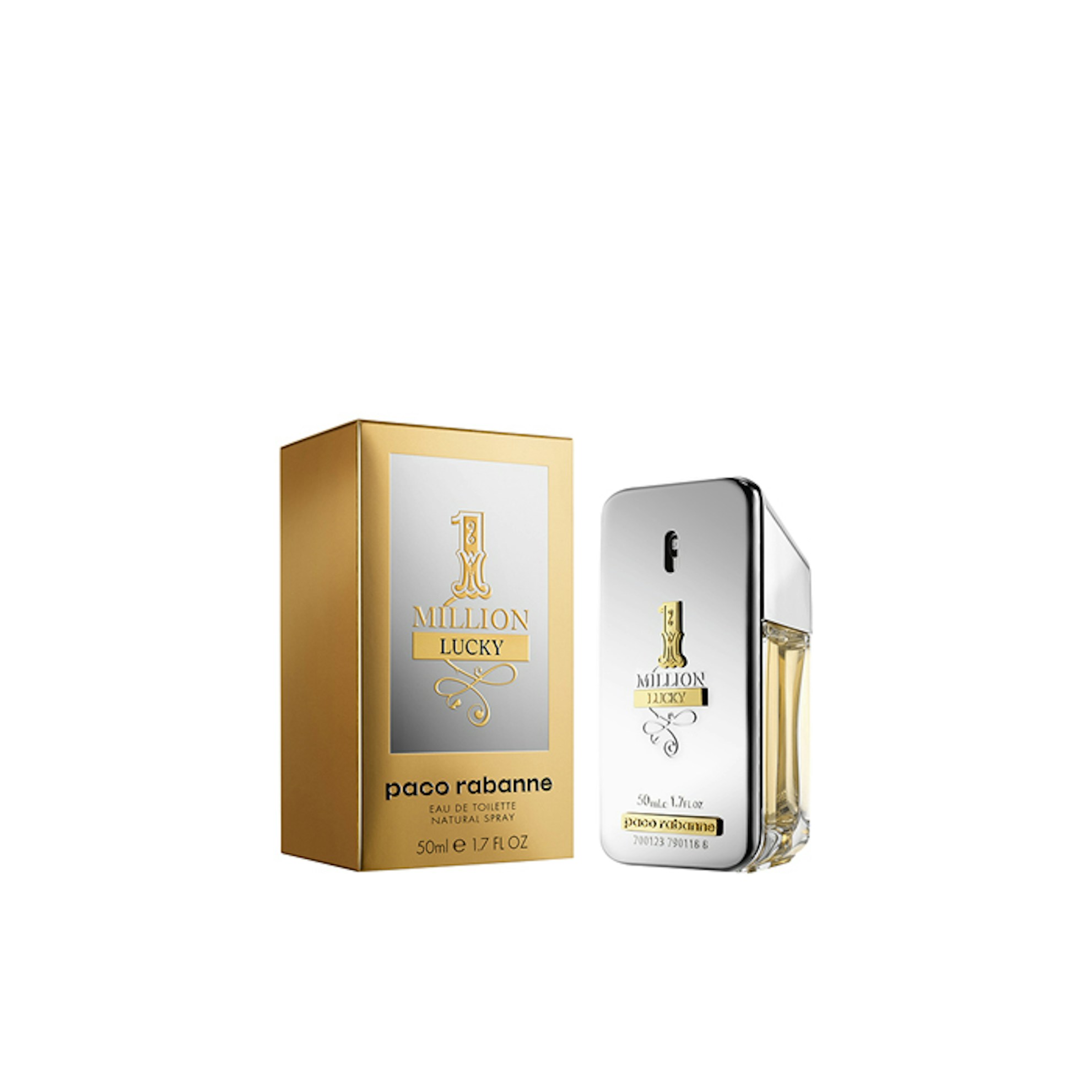 Superioridad realidad archivo Paco Rabanne 1 Million Lucky Aftershave for Men | 50ml | The Fragrance Shop  | The Fragrance Shop