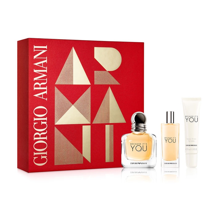 armani you for her gift set