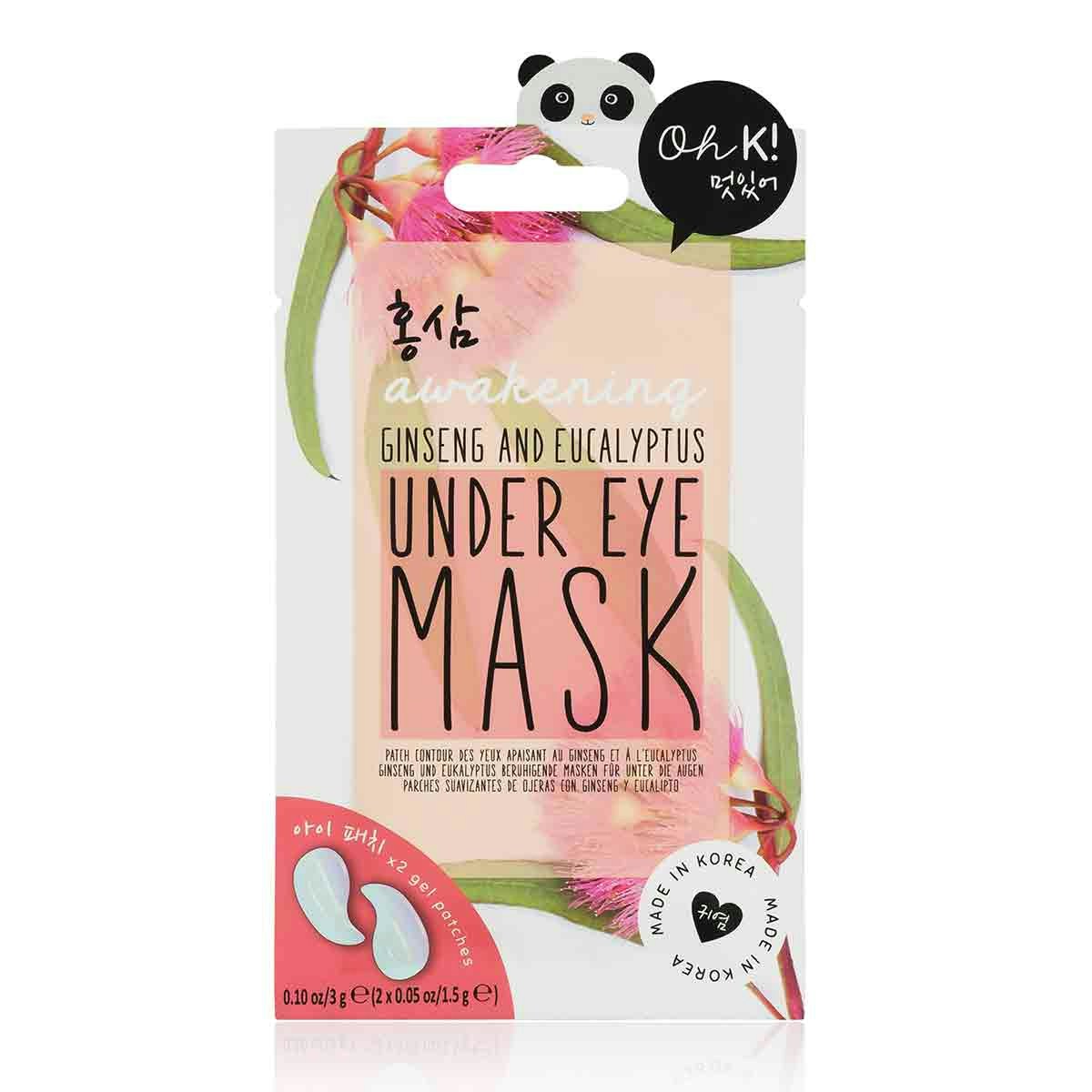 OH K! Ginseng & Eucalyptus Under Eye Mask | Indulge Beauty | The ...