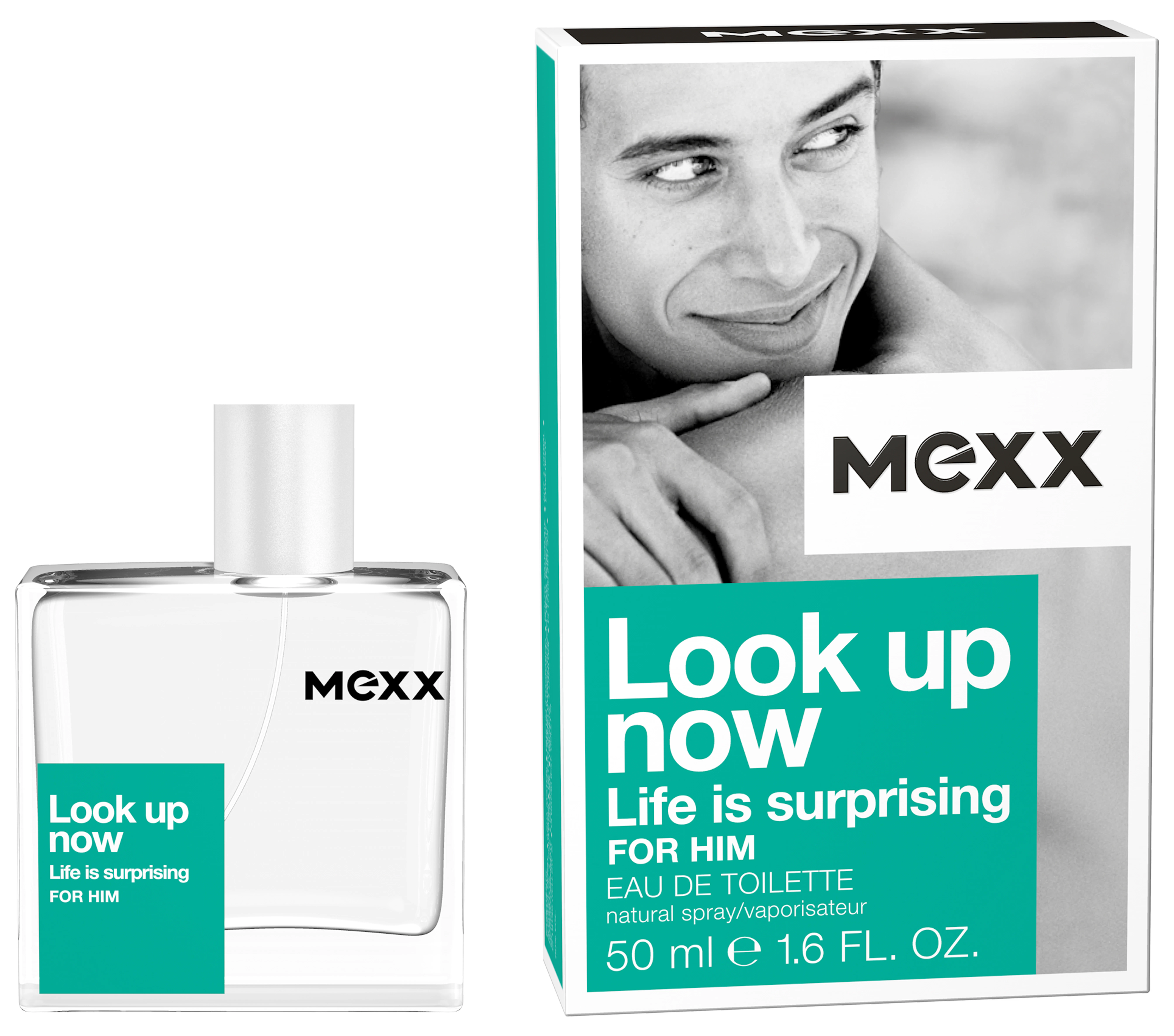 Photos - Women's Fragrance Mexx Look Up Now Eau De Toilette 50ml Spray 