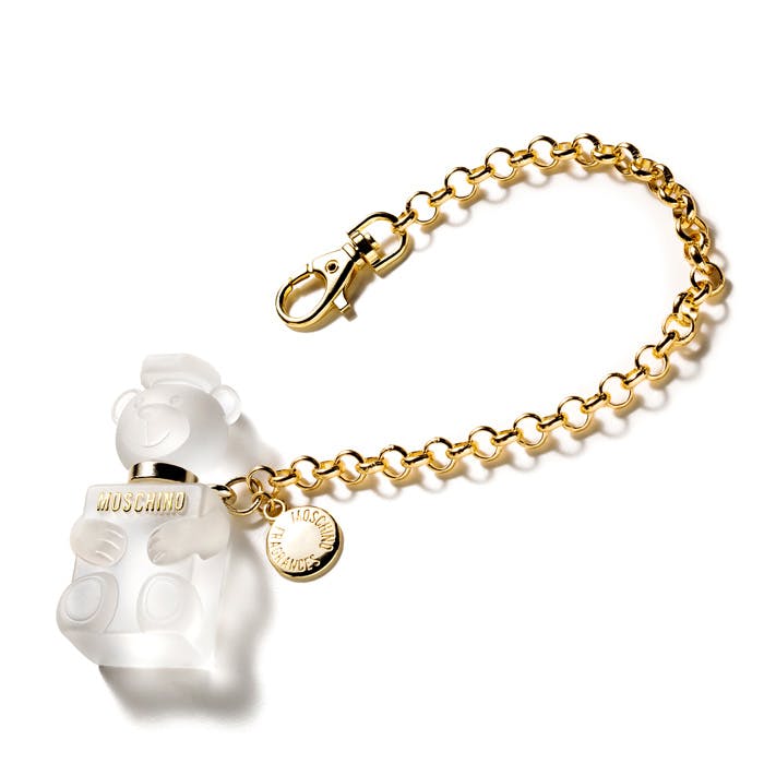 moschino bear keychain