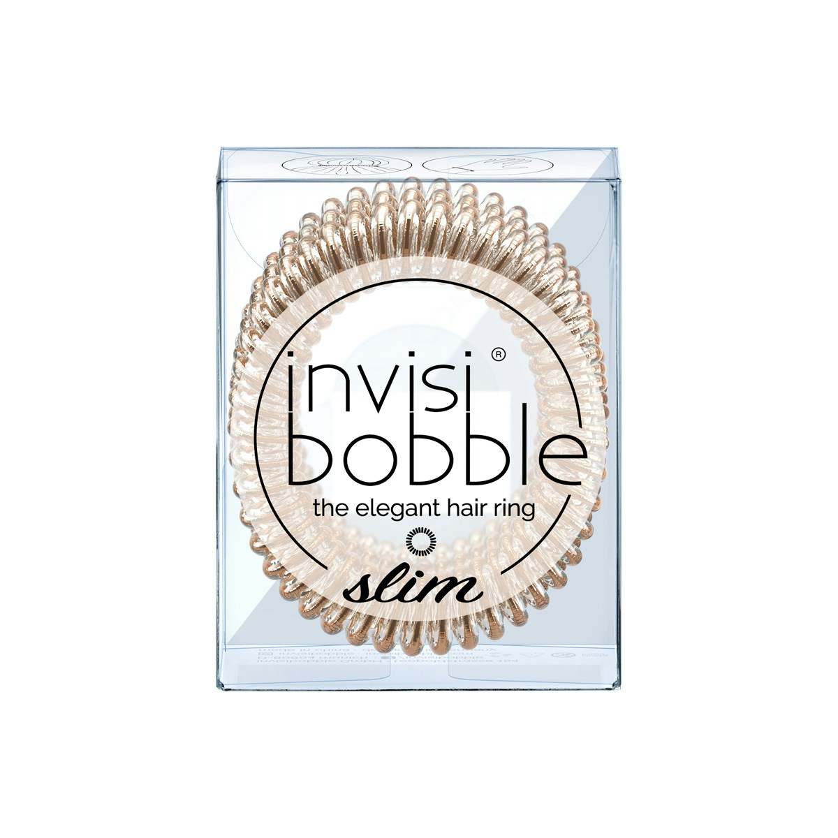 Invisibobble Invisibobble Slim - Bronze Me Pretty x 3