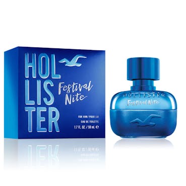 Hollister Festival Nite For Him Eau De Toilette 50ml Spray The