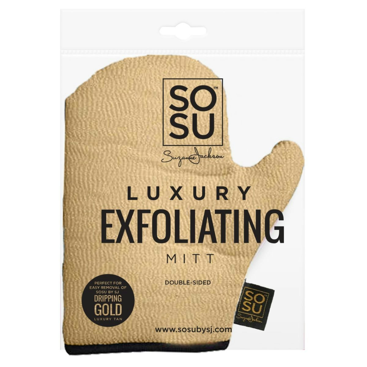 Sosu By Suzanne Jackson Sosu By Suzanne Jackson SOSU By Suzanne Jackson - Dripping Gold Luxury Exfoliating Mitt