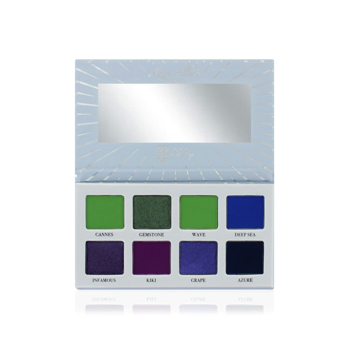 Sosu By Suzanne Jackson Sosu By Suzanne Jackson C.L.E Make Up Eyeshadow Palette Azure Allure