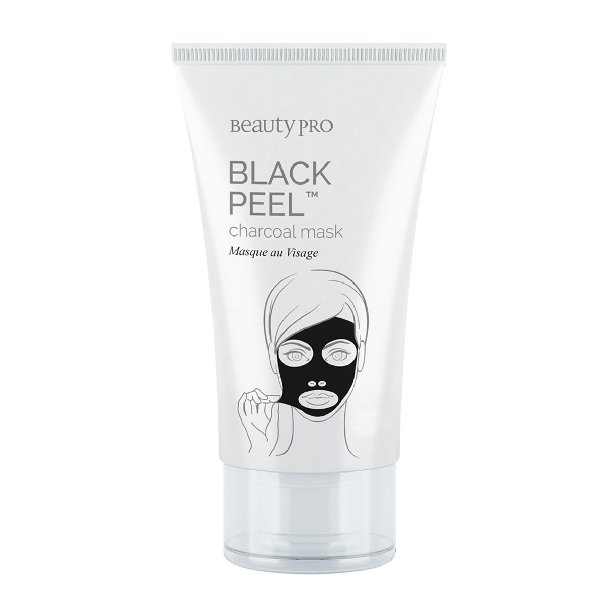 Beauty Pro Beauty Pro Beauty Pro BLACK PEEL? black peel-off mask WITH ACTIVATED CHARCOAL (40ml TUBE)