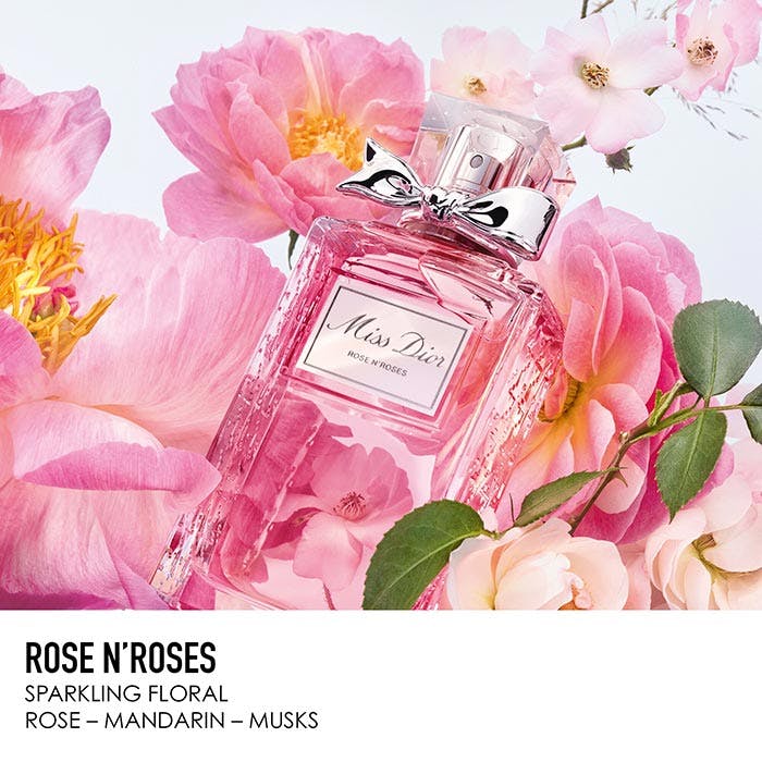 Miss DIOR Rose N' Roses Eau De Parfum 100ml | The Fragrance Shop