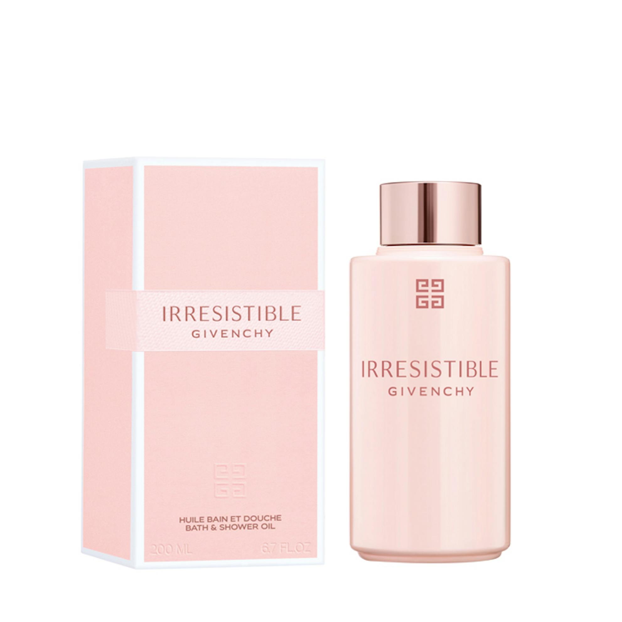 Givenchy Irresistible Perfumed Bath & Shower Oil 200ml | The Fragrance Shop