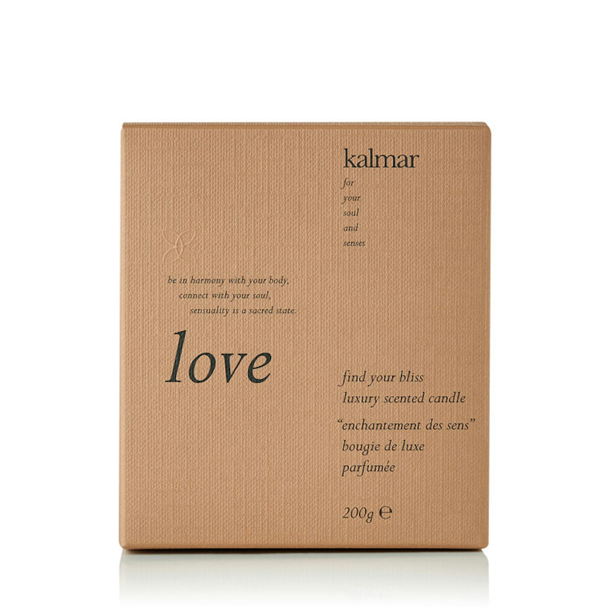 Kalmar Love Scented Candle The Fragrance Shop