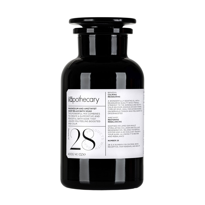 Ilapothecary Ilapothecary Ilapothecary - Magnesium and Amethyst Deep Relax Bath Soak Jar - 400g