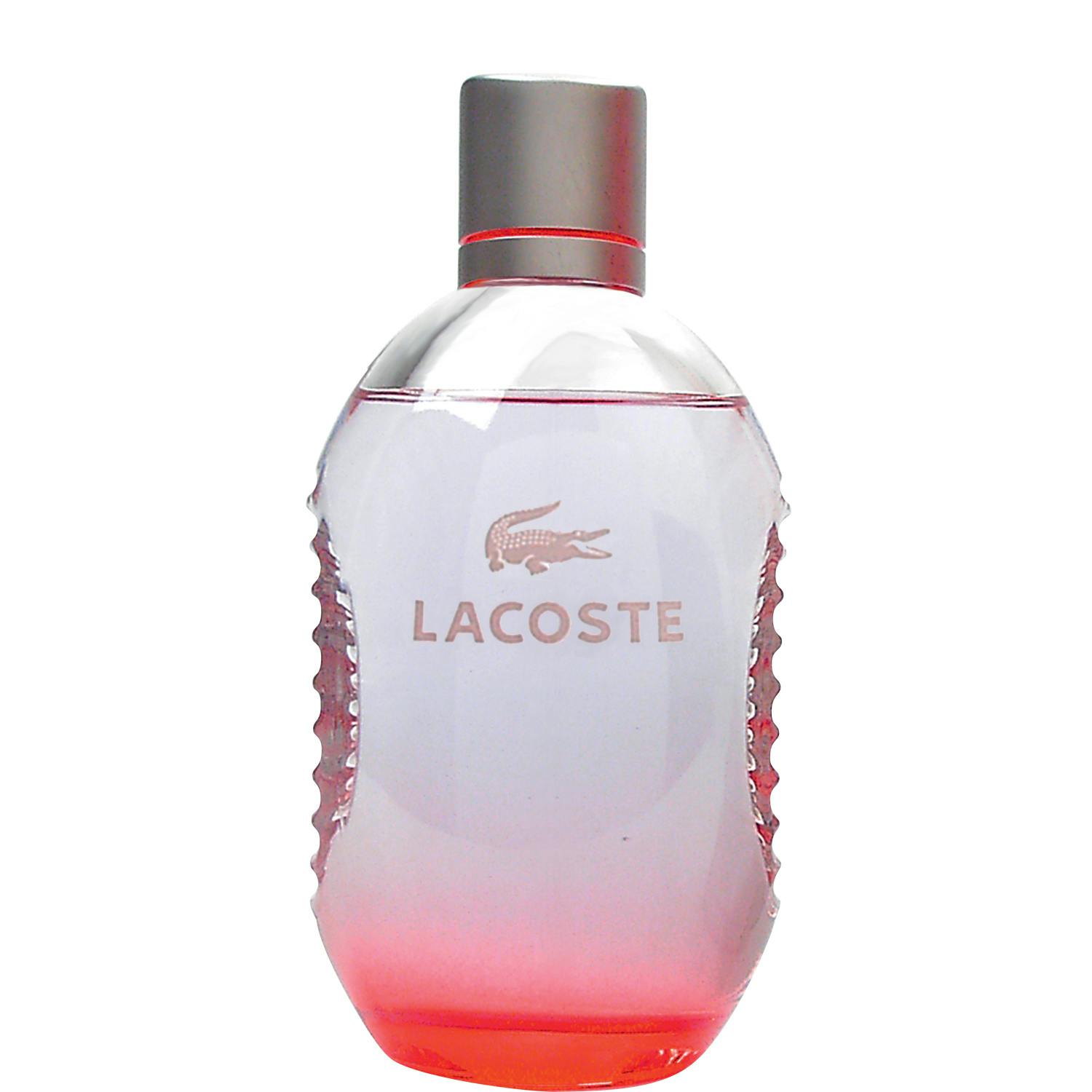 Perfume shop shop lacoste red