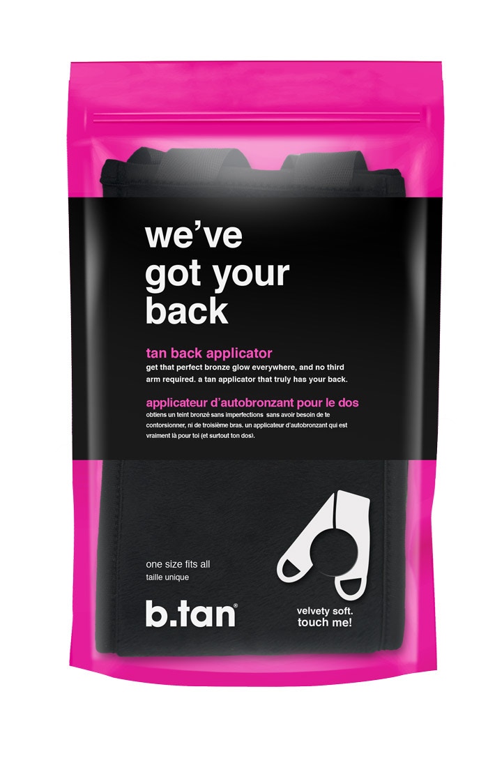 B.Tan B.Tan b.tan we’ve got your back applicator mitt