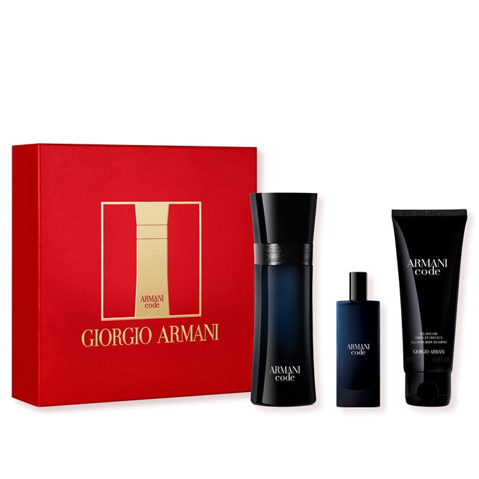 Armani code men's shop aftershave gift set