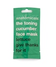 Anatomicals Lettuce Give Thanks For It Tonic Cucumber Face Mask 15ml