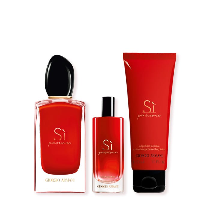 armani si passione 100ml gift set