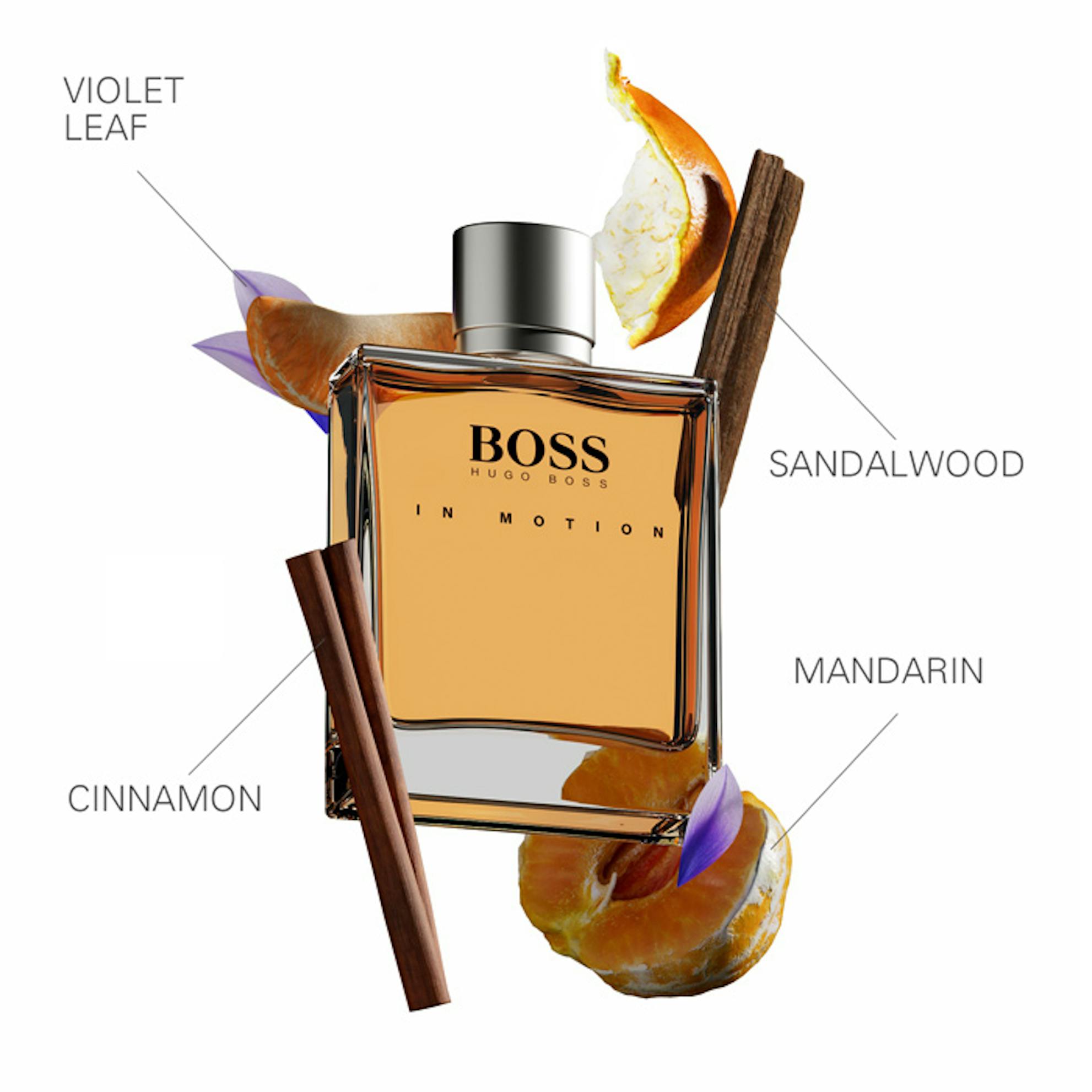  Hugo Boss In Motion Eau de Toilette for Men - Notes of  Cinnamon, Cardamon and Nutmeg : Beauty & Personal Care