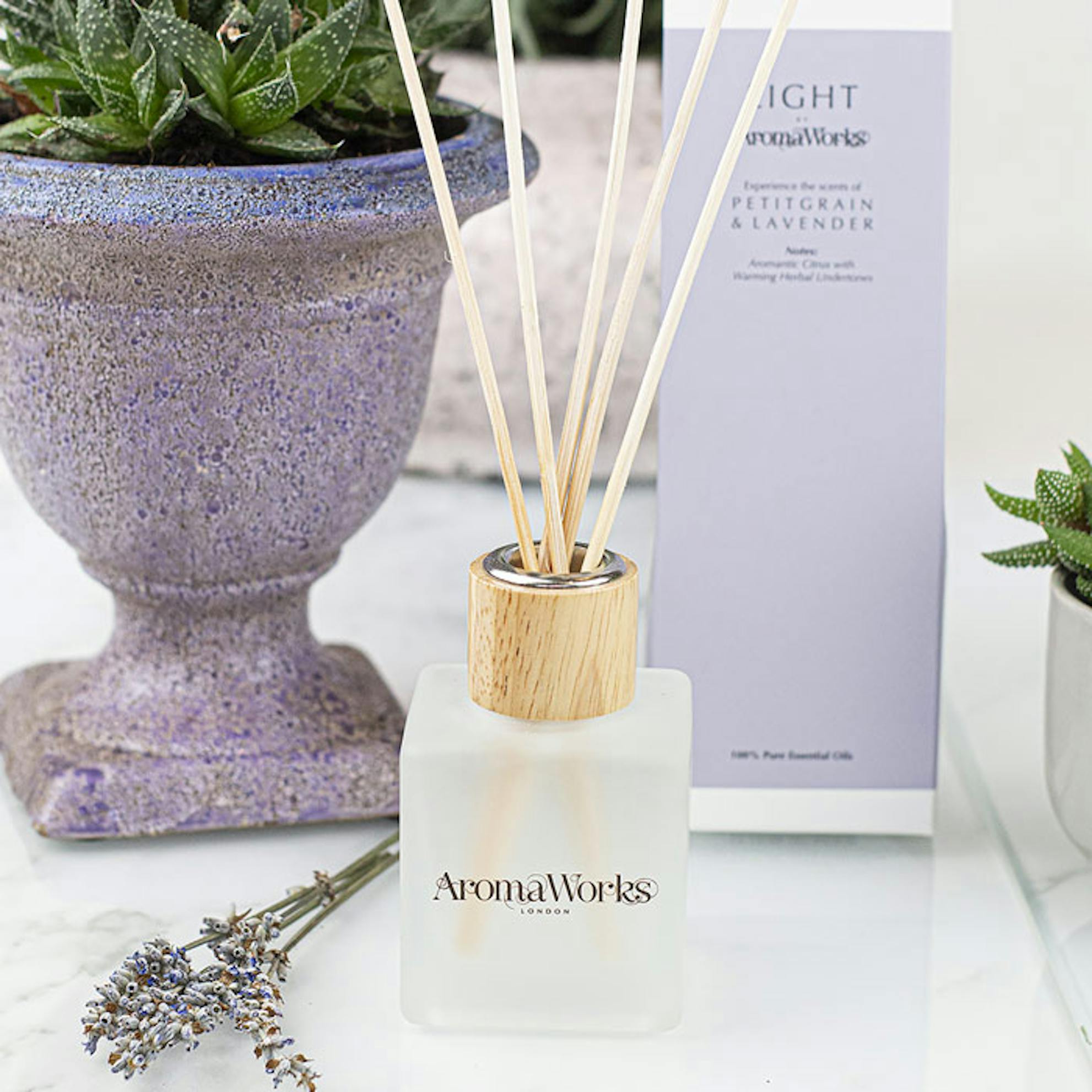 AromaWorks AromaWorks Light Range Petitgrain & Lavender Reed