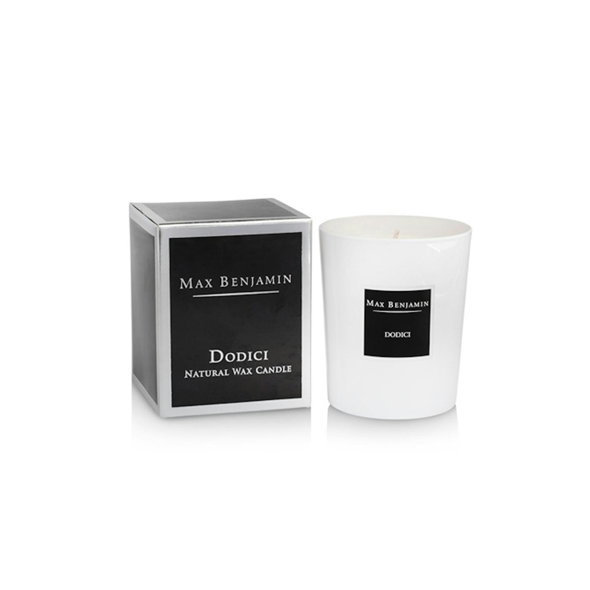 Max Benjamin Max Benjamin Dodici scented Glass Candle in Gift Box 190g