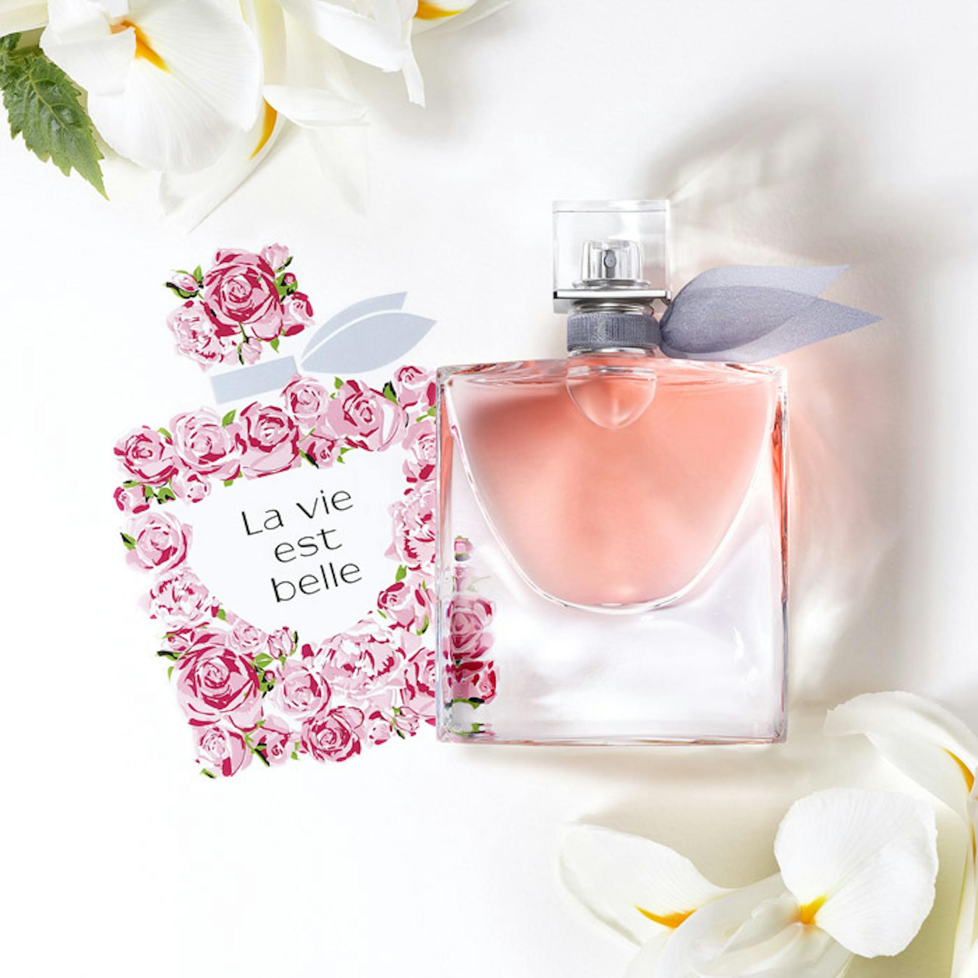 Fake vs Real Lancôme La Vie Est Belle En Rose Perfume 