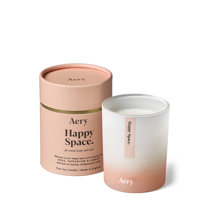 Aery Aromatherapy Happy Space 200g Candle