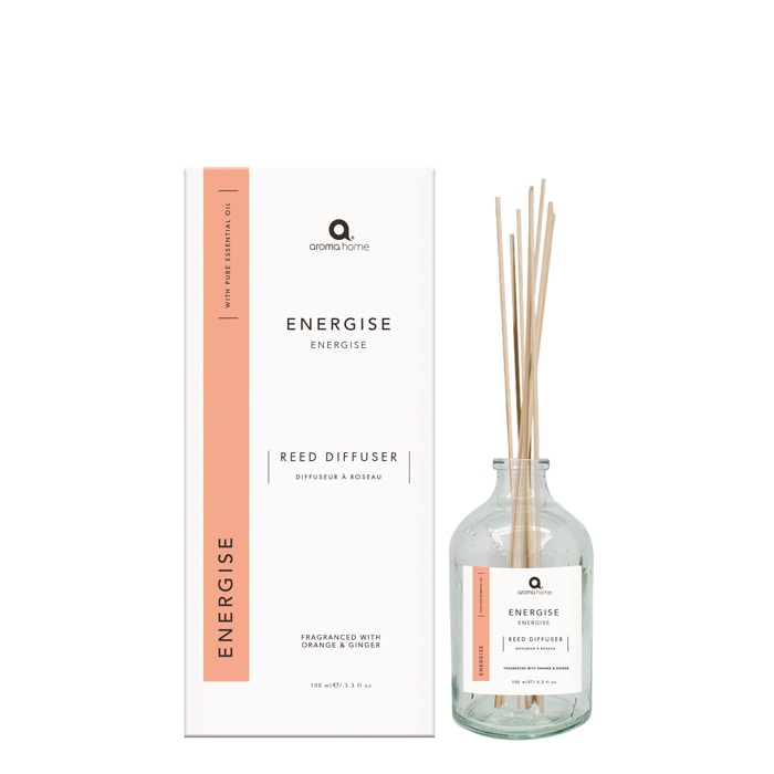 Aroma Home Aroma Home Energise Reed Diffuser - Orange & Ginger 100ml