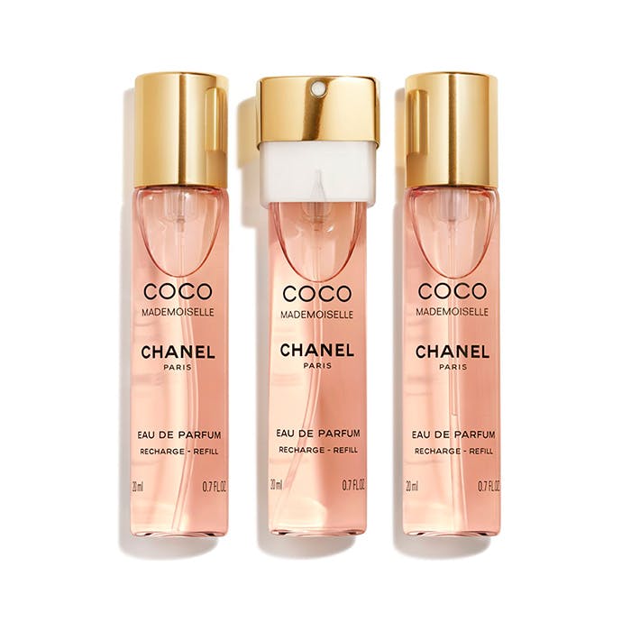 CHANEL COCO MADEMOISELLE Eau De Parfum Twist & Spray 3x20ml Refill