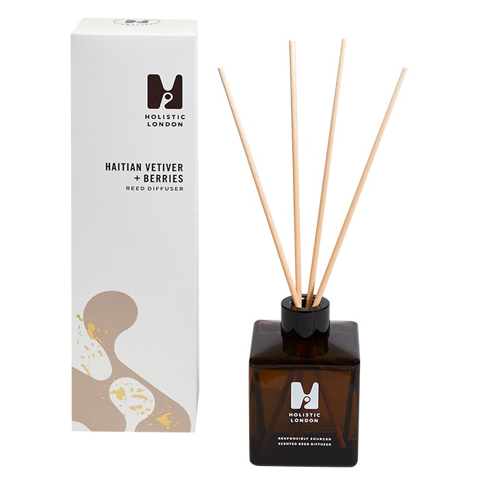 Holistic London Haitian Vetiver And Berries Reed Diffuser 170ml
