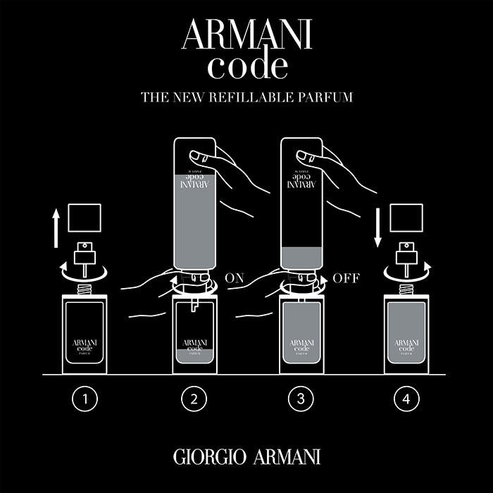 Armani code on sale fragrance shop