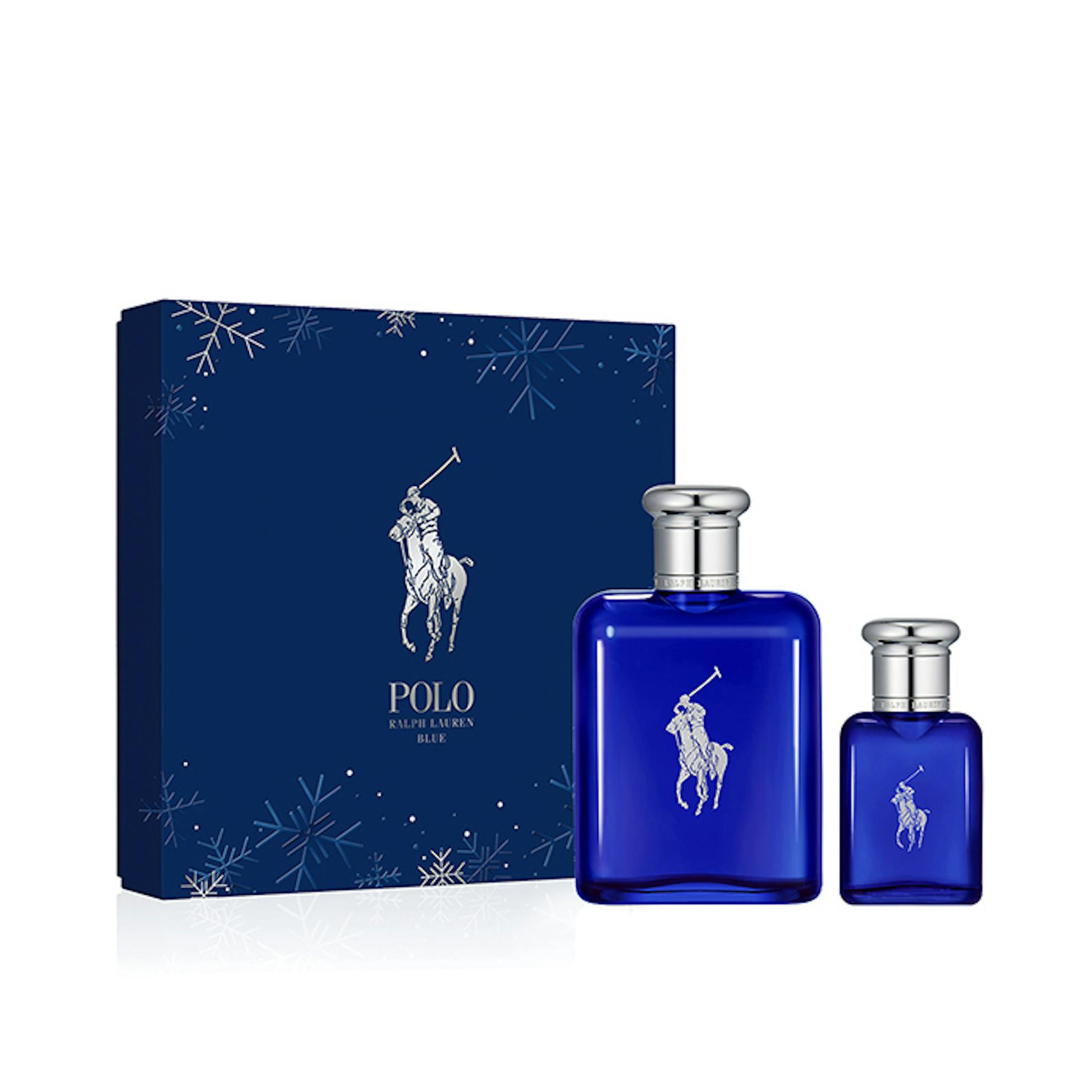 Ralph Lauren Polo Blue M Eau De Toilette 125ml Christmas Gift Set | The ...