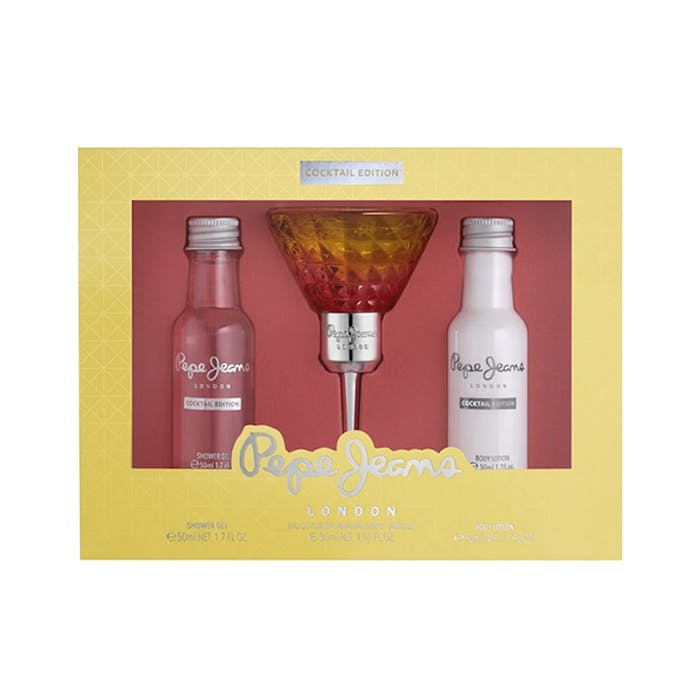 Pepe Jeans Cocktail For Her Edition Eau De Toilette 50ml Gift Set