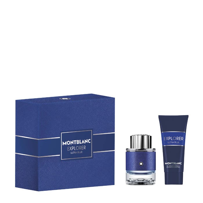 Montblanc Explorer Ultra Blue Eau De Parfum 60ml Christmas Gift Set