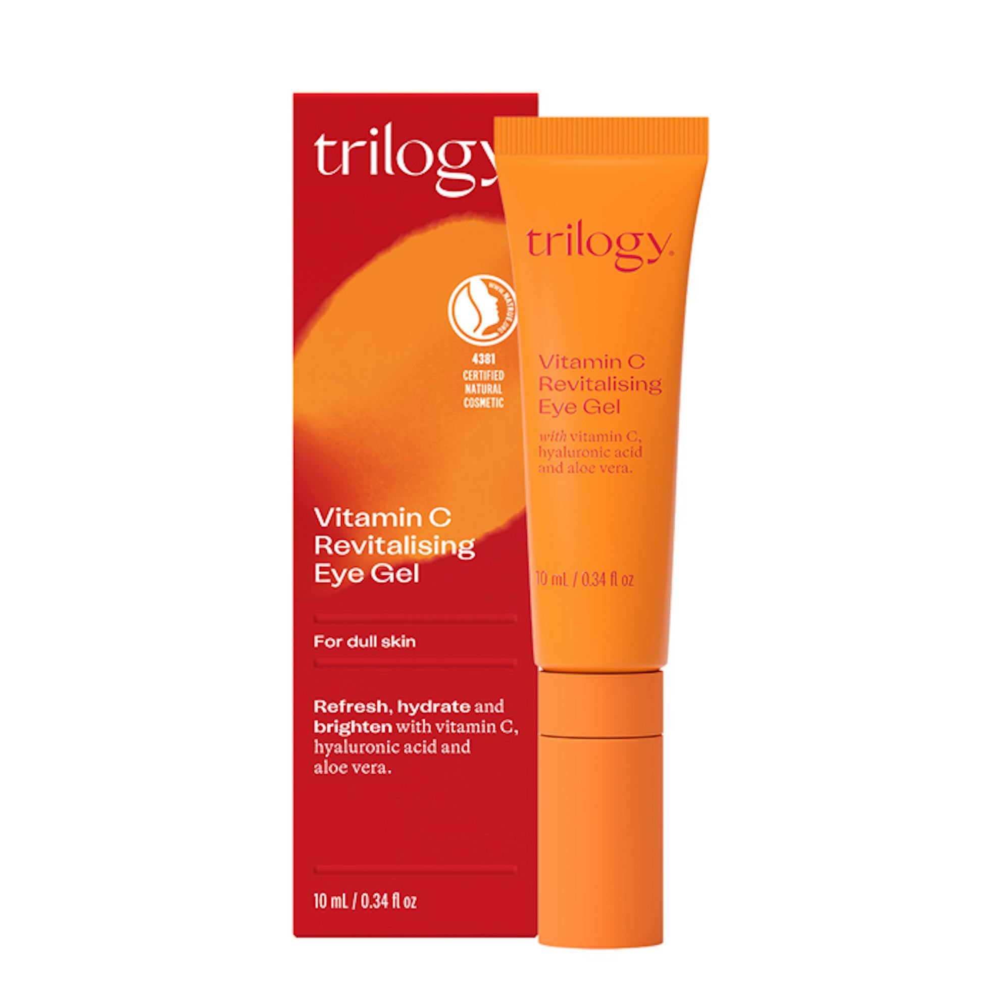 Trilogy Vitamin C Eye Gel 10ml cream The Fragrance Shop