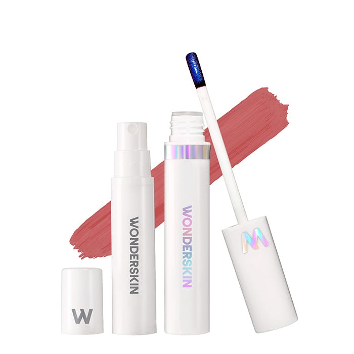 Wonderskin Wonderskin WONDER BLADING Peel & Reveal Lip Stain Kit Whimsical (Warm Rose)