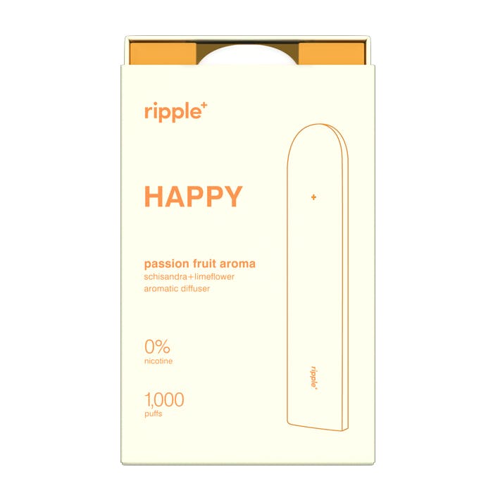 <p>Electronics Vape Ripple+ Happy Aroma&nbsp;</p>
