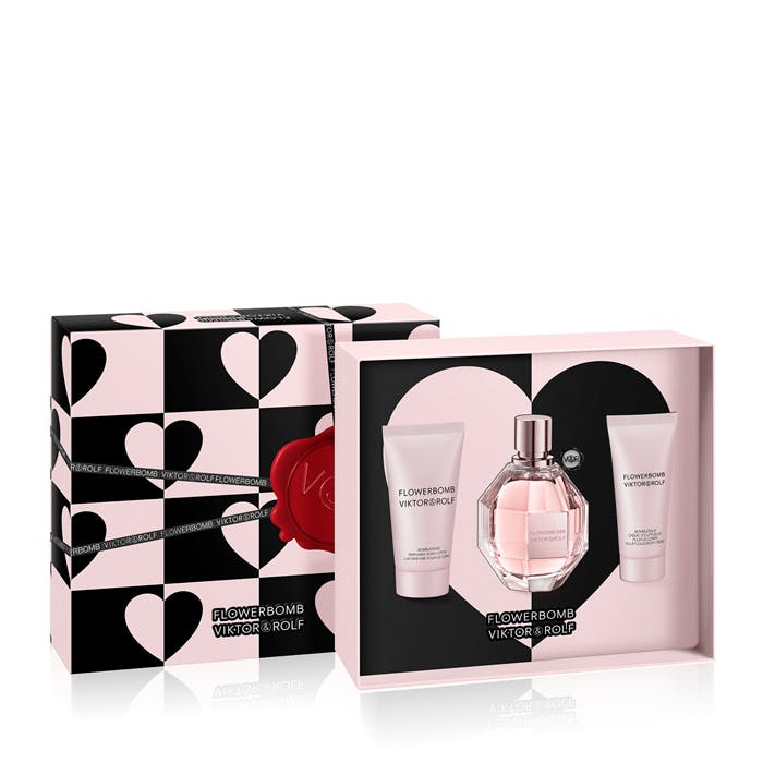 Photos - Women's Fragrance Viktor&Rolf Viktor & Rolf FLOWERBOMB Eau De Parfum 100ml Gift Set 